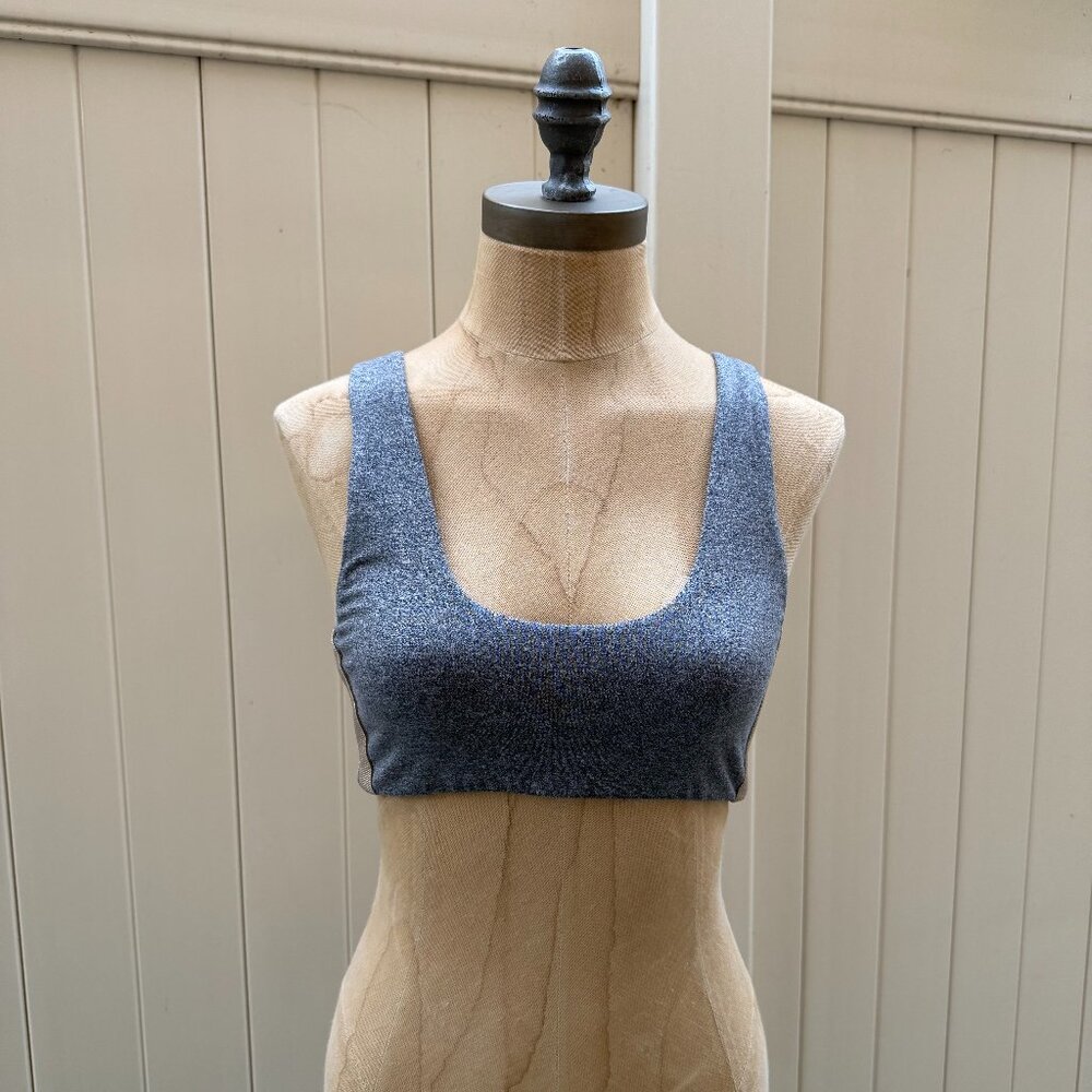 Spiritual Gangster Striped Sports Bra